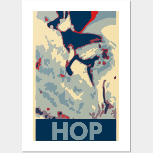 Kangaroo Hop Political Parody Wall Art by ThreadChef